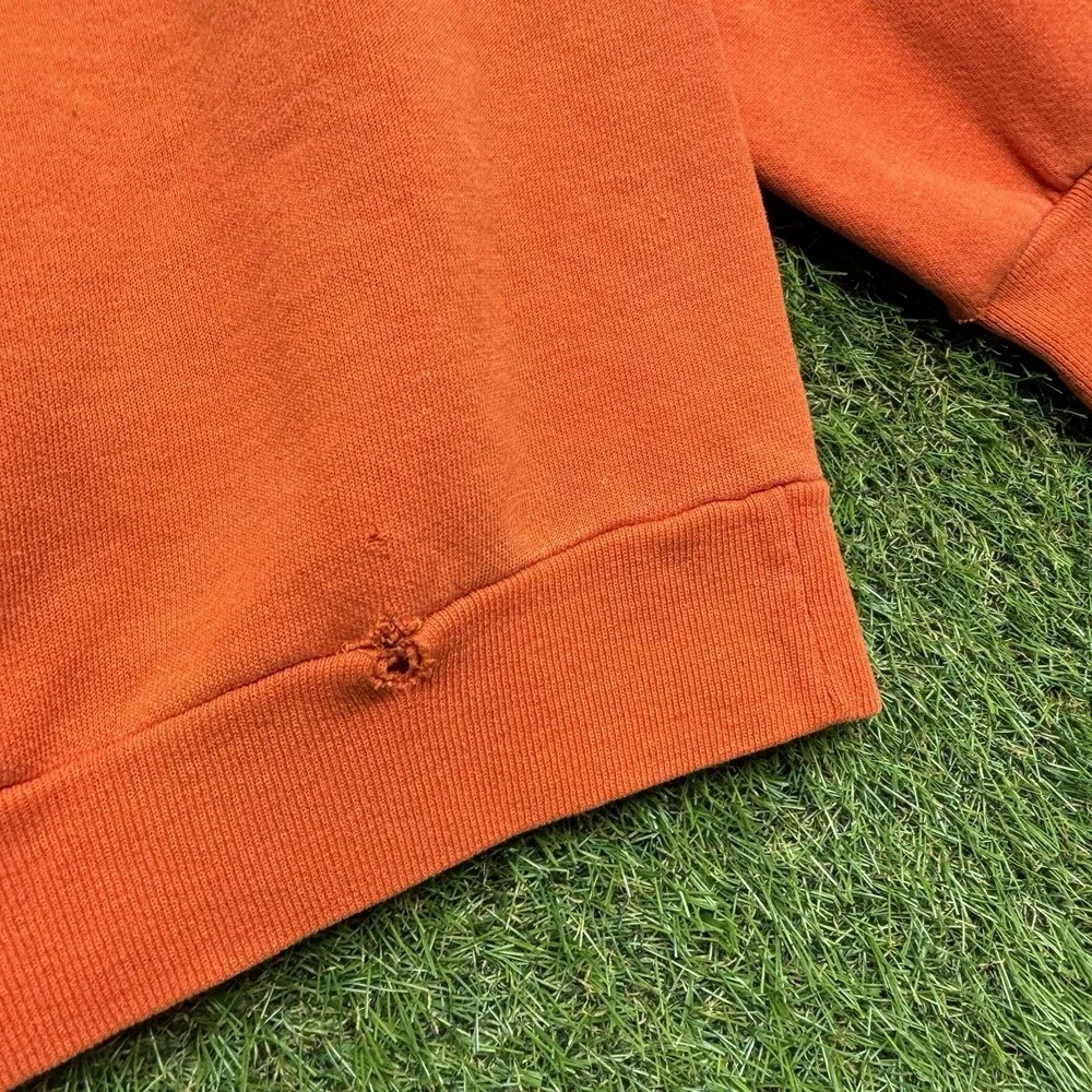 Vintage Logo 7 Cleveland Browns Sweatshirt Mens Small Fleece Lined Made in USA